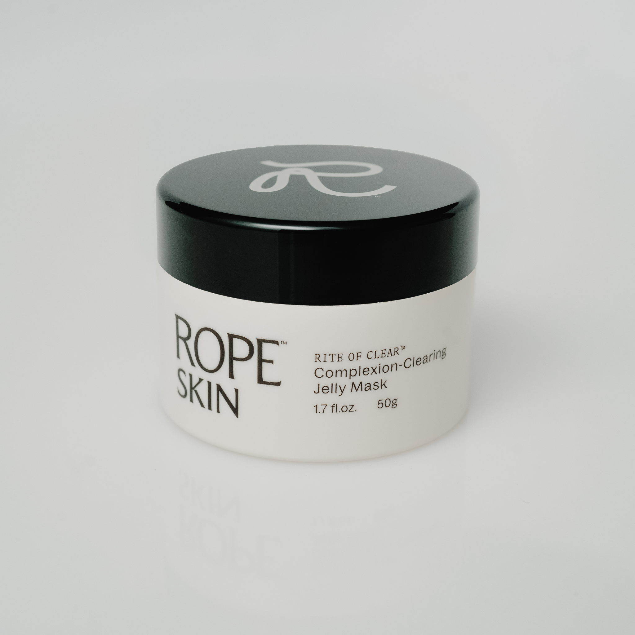 Jar of Rope Skin jelly mask on a white background